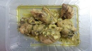 POLLO EN PEPITORIA