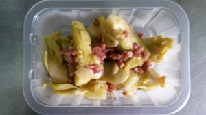 ALCACHOFAS CON JAMÓN
